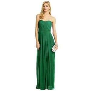 Badgley Mischka Flora Chiffon Strapless Gown 14